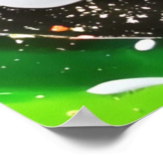 Farbtupfer Poster (Ecke)