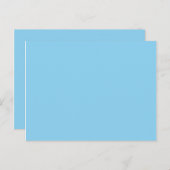 Farbtupfer Postkarte (Vorne/Hinten)