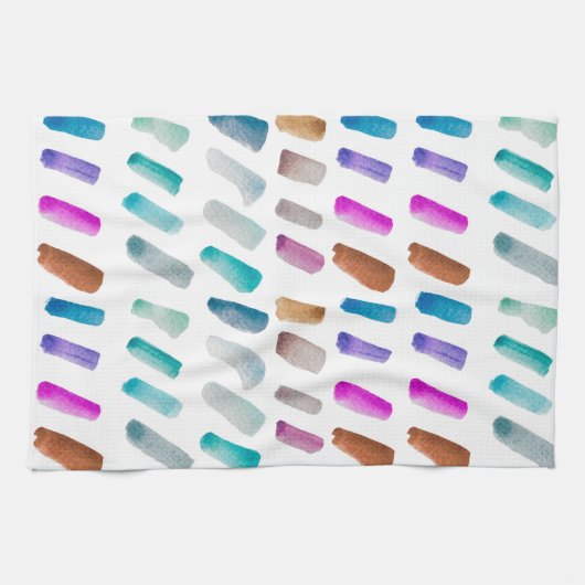 Farbtupfer Zuhause Wohnküche niedlich Geschirrtuch (Horizontal)