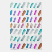 Farbtupfer Zuhause Wohnküche niedlich Geschirrtuch (Vertikal)