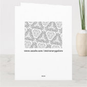 Farbtupskarte Karte (Rückseite)