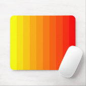 Farbübergang - Gelb bis Rot Mousepad (Mit Mouse)