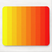 Farbübergang - Gelb bis Rot Mousepad (Vorne)