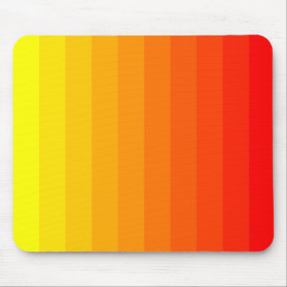 Farbübergang - Gelb bis Rot Mousepad