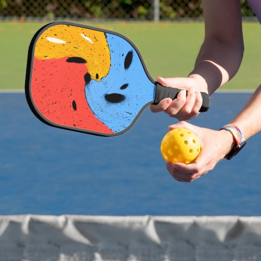 Farbübergang Pickleball Schläger (InSitu)