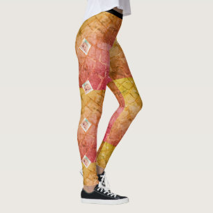 Farbübergreifende benutzerdefinierte Leggings