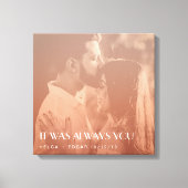 Farbüberlagerung Benutzerdefiniertes Foto - Neues Leinwanddruck (Vorderseite)