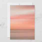 Farbüberlagerung Blush Stilvolles Foto Hochzeit Einladung (Rückseite)