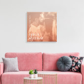 Farbüberlagerung Stilvolles Foto-Jubiläumsgeschenk Leinwanddruck (Insitu (Wohnzimmer))