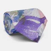 Farbüberschlag Krawatte (Gerollt)