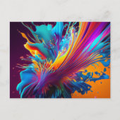 Farbüberschlag Postkarte (Vorderseite)