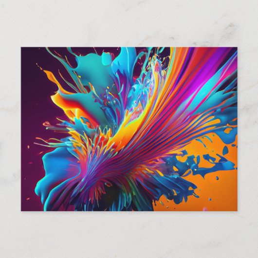 Farbüberschlag Postkarte (Vorderseite)