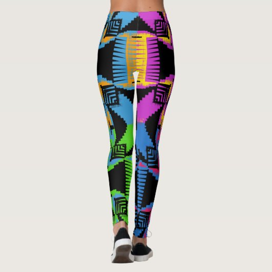 Farbüberschreitung 2 leggings (Rückseite)