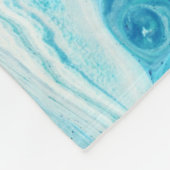 Farbüberzug: Abstrakter Acrylhintergrund Fleecedecke (Ecke)