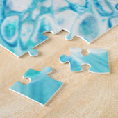 Farbüberzug: Abstrakter Acrylhintergrund Puzzle (Seite)