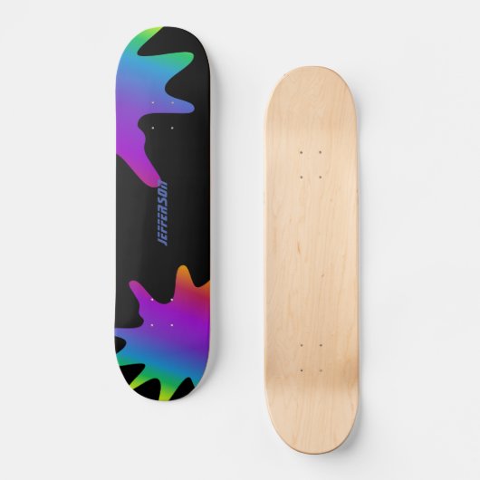 Farbüberzug Skateboard (Vorderseite)