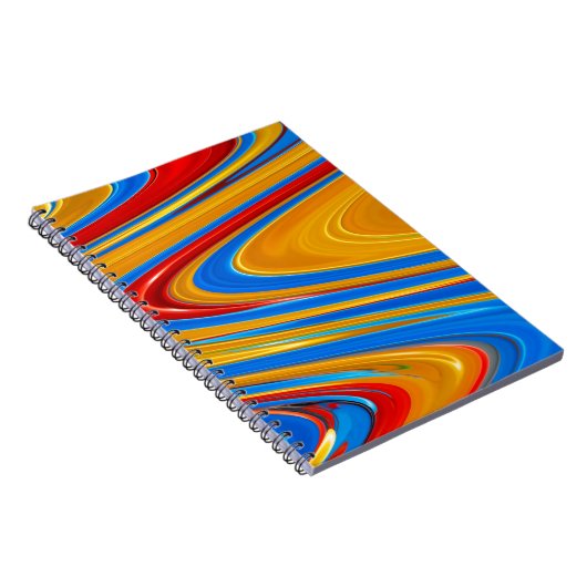 Färbung Abstrakt Notizblock (Rechte Seite)