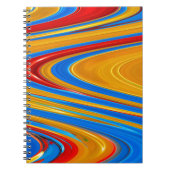 Färbung Abstrakt Notizblock (Vorderseite)