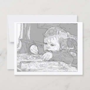 Färbung: Little Artist/Cocker Spanische Karte