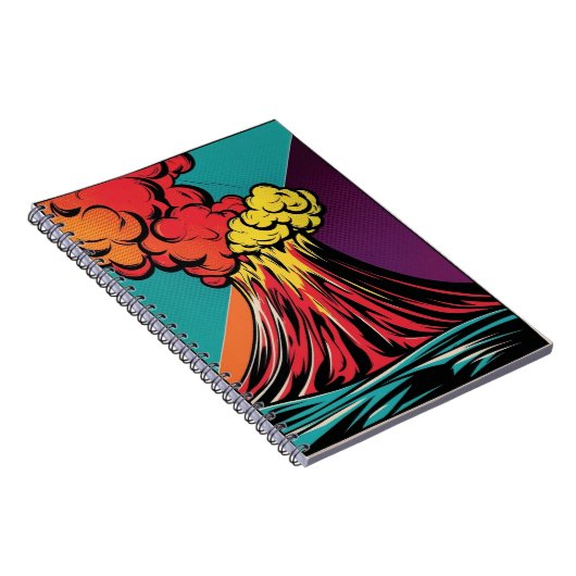 Farbunterbrechung Notizblock (Rechte Seite)