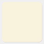 Farbvanilla Quadratischer Aufkleber (Vorderseite)