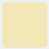 Farbvanilla Quadratischer Aufkleber (Vorderseite)
