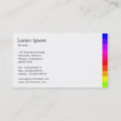 Farbvarianten III 01 Visitenkarte (Rückseite)