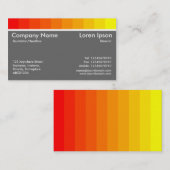 Farbvariationen 01 (60 % grau) visitenkarte (Vorne/Hinten)