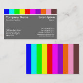 Farbvariationen 06 (60 % grau) visitenkarte (Vorne/Hinten)