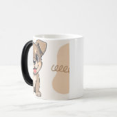 Farbverändernde Tasse (Vorderseite Links)