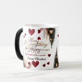 Farbverändernde Tasse – Premium-Weihnachtsgeschenk (Vorderseite Links)