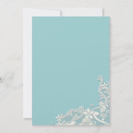 Farbveränderungen für Vintage Länder Einladung (Rückseite)