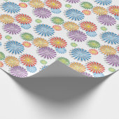 Farbverbrennen Geschenkpapier (Ecke)