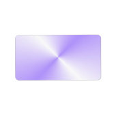 Farbverlauf Adressaufkleber (Vorne)