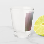 Farbverlauf auf Shotglas Schnapsglas (Links)