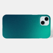 Farbverlauf Blau Case-Mate iPhone Hülle (Rückseite (Horizontal))