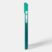 Farbverlauf Blau Case-Mate iPhone Hülle (Rückseite / Links)