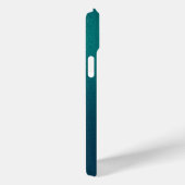 Farbverlauf Blau Case-Mate iPhone Hülle (Rückseite / Rechts)