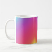 Farbverlauf colored bunt Kaffe bunte Kaffeetasse (Links)