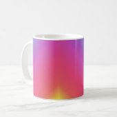 Farbverlauf colored bunt Kaffe bunte Kaffeetasse (Vorderseite Links)