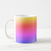 Farbverlauf colored bunt Kaffe bunte Kaffeetasse (Links)
