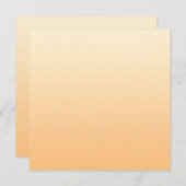 Farbverlauf Gelb und Pfirsichfarben (Vorne/Hinten)