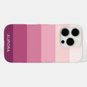 Farbverlauf - Individuelle Name Case-Mate iPhone Hülle (Rückseite (Horizontal))