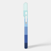 Farbverlauf - Individuelle Name Case-Mate iPhone Hülle (Rückseite / Links)