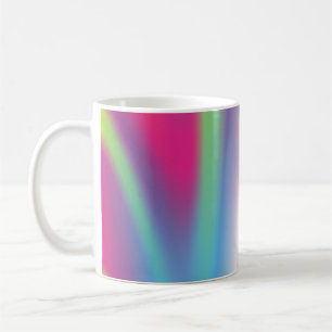 Farbverlauf mehrfarbiger Hintergrundabstrakt, kuns Kaffeetasse
