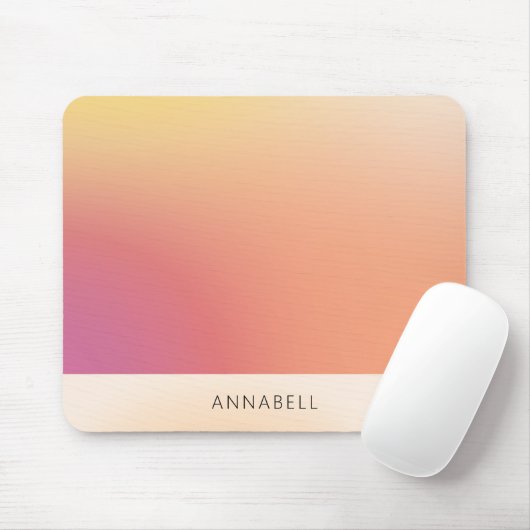 Farbverlauf, modern, Salon Mousepad (Mit Mouse)