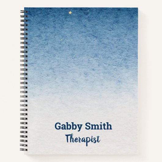 Farbverlauf Notizblock (Vorderseite)