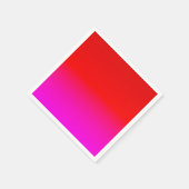 Farbverlauf Ober rosa , Scharbe , rot , rosa Serviette (Ecke)