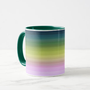 Farbverlauf Ombre Streifen liniert weich verschwom Tasse