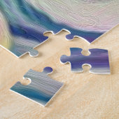 Farbverlauf, rauer Texturhintergrund Puzzle (Seite)